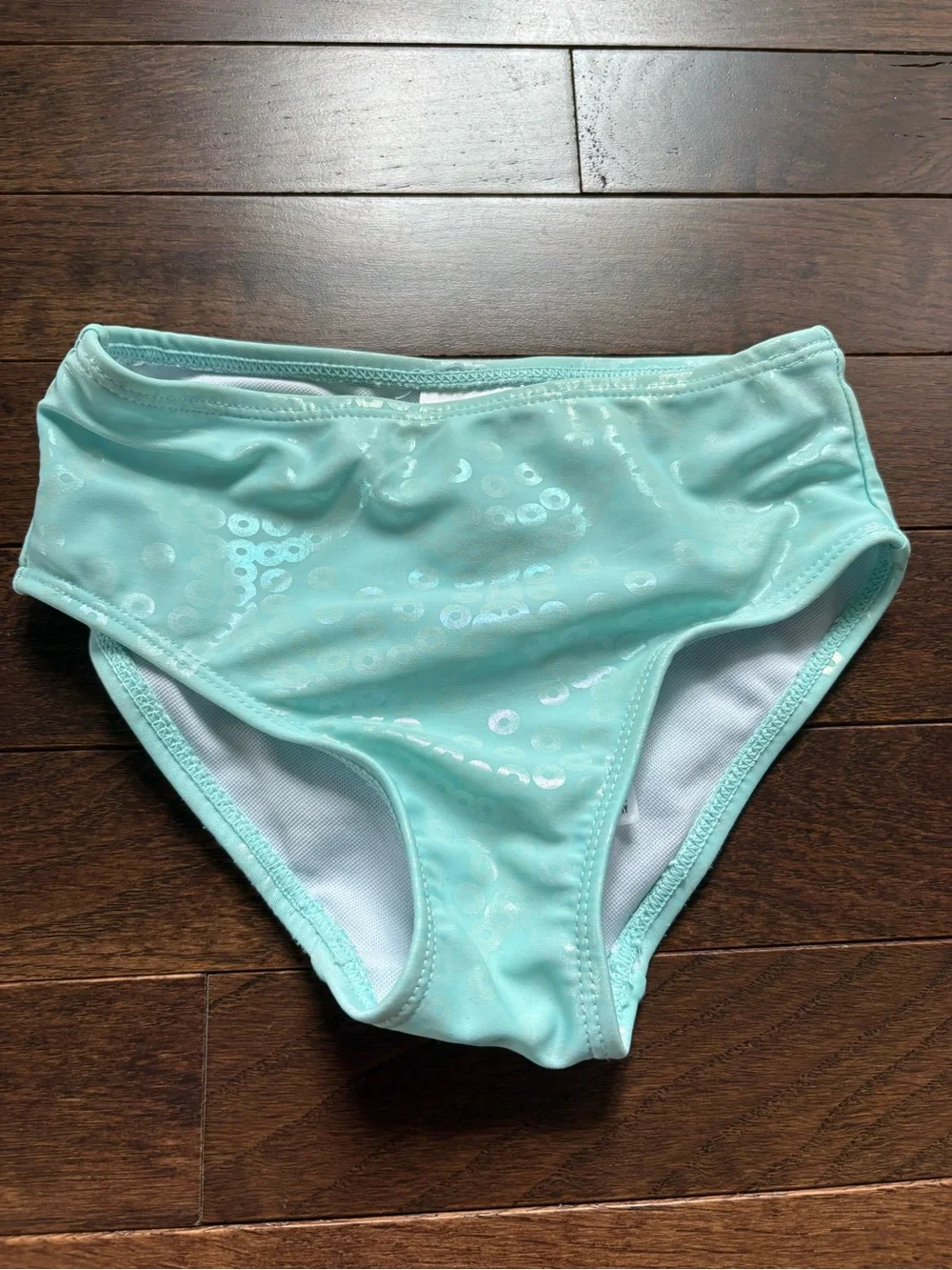 Disney Store The Little Mermaid Ariel 3-Piece Swimsuit Size 4 Sequins